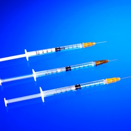 Фото Шприц туберкулиновый Vogt Medical 3-х компонентный с иглой 1 мл  