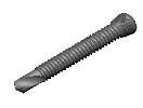 Фото Кортикальный винт Locking Screw 5.0, self-drilling / 65 мм, Canwell 