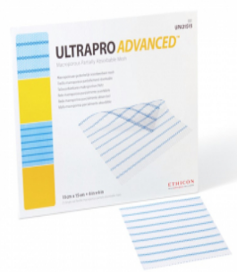 Фото Сетка хирургическая ULTRAPRO ADVANCED, 15 см x 15 см, JOHNSON & JOHNSON 