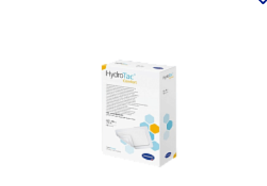 Фото Самофиксирующаяся губчатая повязка HydroTac® comfort; 6,5 см x 10 см, 10 шт, HARTMANN