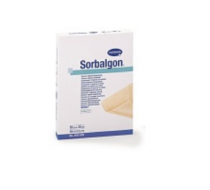 Фото Повязка из волокон кальция-альгината Sorbalgon®, 10 см х 10 см, 10 шт, HARTMANN