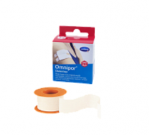 Фото Фиксирующий пластырь из текстильной ткани Omnipor® / Омнипор (нестерильный) 2,5 см х 5 м, HARTMANN