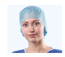 Фото Шапочки для операционной Foliodress® caps Protect Universal / Фолиодресс Протект Универсал 100 шт.упк, HARTMANN 