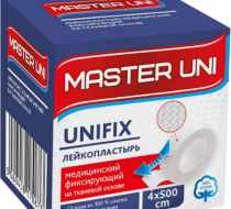 Фото Фиксирующий пластырь MASTER UNI 4х500 см, Великобритания