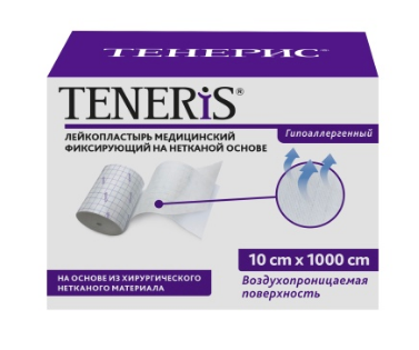 Фото Бинт самофиксирующийся TENERIS 10см х 1000см, Великобритания