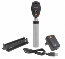 Фото Офтальмоскоп прямой BETA 200 с рукояткой перезаряжаемой BETA ТR (BETA 4 USB) с кабелем USB и сетевым адаптером, Германия 