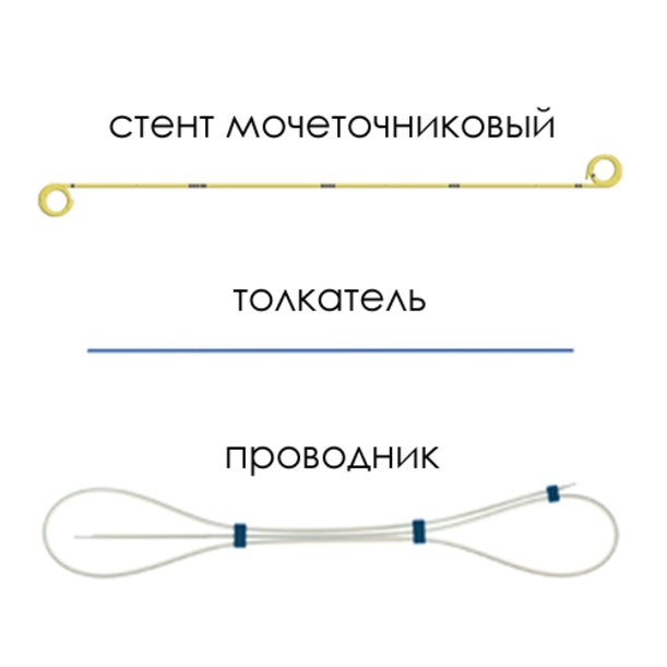 Фото EN-410722-30-BS Стенты мочеточниковые UROTECH.
