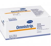 Фото Полоски на опер. швы OMNISTRIP - Гипоалл. (стер. по 5 шт)  3 х 76 мм. уп  250 шт. Хартманн