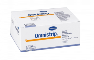 Фото Полоски гипоаллергенные на операционные швы стерильные OMNISTRIP 6 х 101 мм; (500 шт/уп) 
