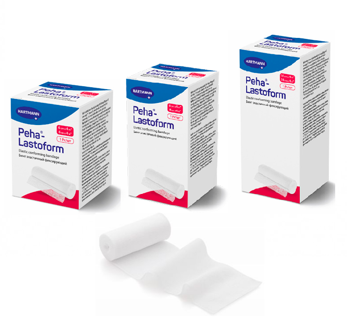 Фото Бинт эластичный фиксирующий Peha-Lastoform 6 cм x 4 м №1 Хартманн