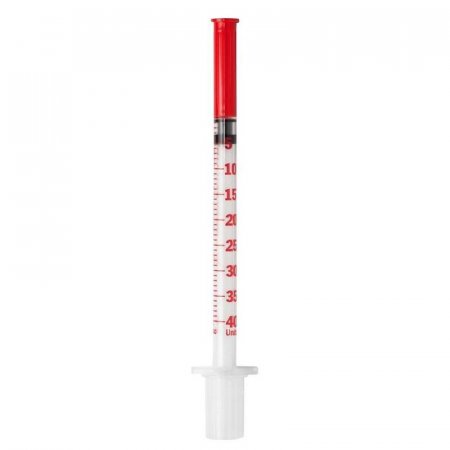 Фото Шприц инсулиновый BD micro-fine Plus U-40 1мл с иглой 0,30х8мм (30G) №10