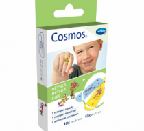 Фото Пластырь Cosmos kids с рисунком 2 размера, 20 штук, HARTMANN 