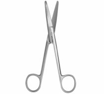 Фото Ножницы хирургические детские Baby-Metzenbaum Super Cut тупоконечные, изогнутые, 115 мм
