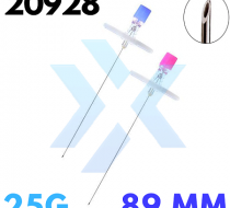 Фото Игла спинальная тип среза Квинке – размер 25G, длина 89 мм.