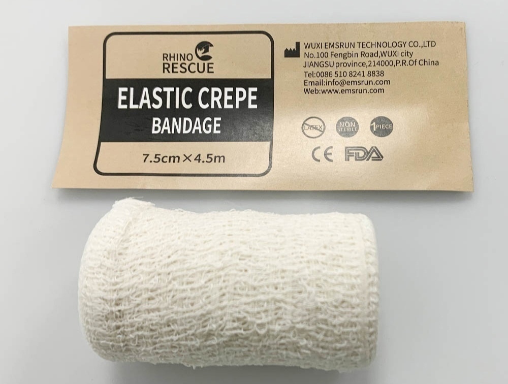 Фото Тянущаяся повязка RHINO Rescue Elastic Crepe Bandage 7.5 см х 4.5 м