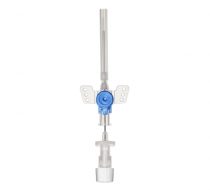 Фото Катетер внутривенный периферический TOPCATH X Plus с инъекционным портом и крыльями модернизированный, FEP, ID 20.