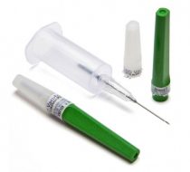 Фото Иглы для взятия крови с прозрачной камерой BD Vacutainer® FlashBack (FBN) - 21G X 1" (0,8х25мм) зеленый