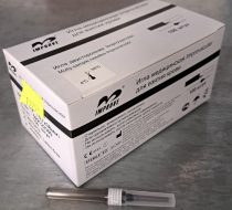 Фото Игла Improvacuter двусторонняя, черная, 22G*1 1\2"