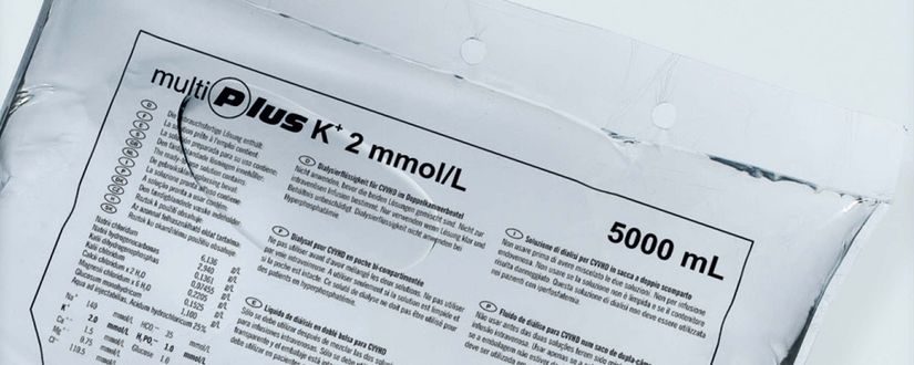 Фото Раствор диализирующий multiplus k+2 mmol/L, 5000ml