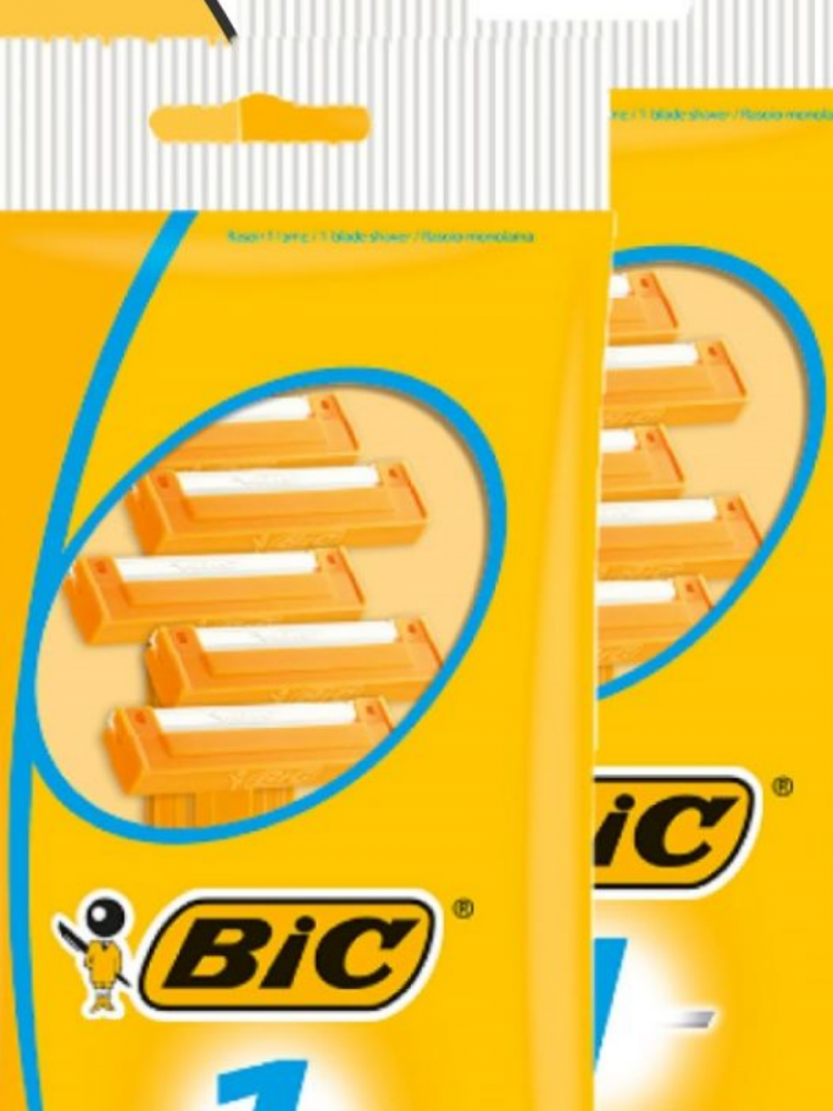 Фото Станки одноразовые BIC 1 Sensitive (5шт.) с одним лезвием
