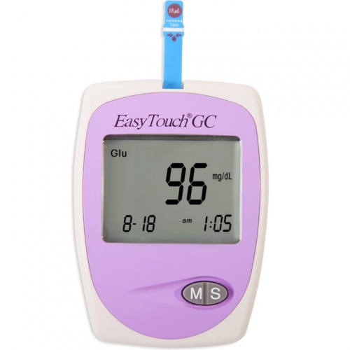 Фото Анализатор портативный биохимический глюкозы и холестерина ИзиТач (EasyTouch GC)