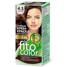 Фото Краска для волос FitoColor тон 4.3 шоколад