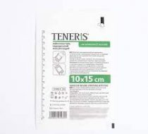 Фото Лейкопластырь TENERIS 15х10см фиксир. на нетканой основе с впитывающей подушкой из вискозы уп. 25 шт. кор. 500 шт.
