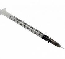 Фото Шприц одноразовый стерильный 3PC 1мл инсулиновый U-40 с надетой иглой 27G 1/2" (0.4x13мм), Vogt Medical 