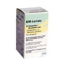 Фото Тест-полоски БМ-Лактат (BM-Lactate) для количественного определения уровня лактата в капиллярной крови, 25 шт/уп