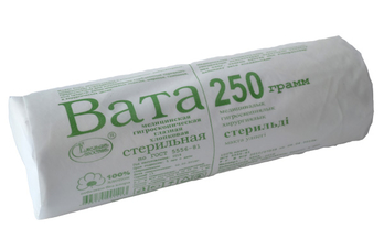 Фото Вата медицинская хирургическая глазная стерильная, фас. 250 г. Емельянъ Савостинъ