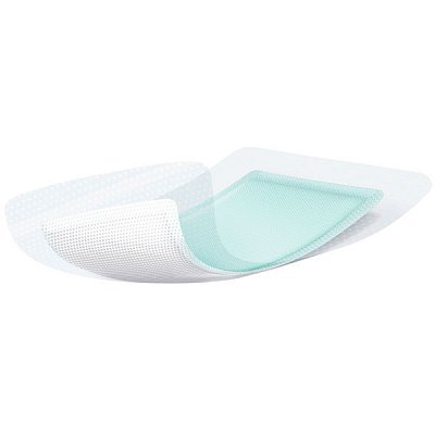 Фото Повязка Цетувит Плюс Силикон Бордер (Zetu Plus Silicone Border)-суперабсорбирующая с конт.слоем из силикона, стерильная 10х10см (10шт/уп)