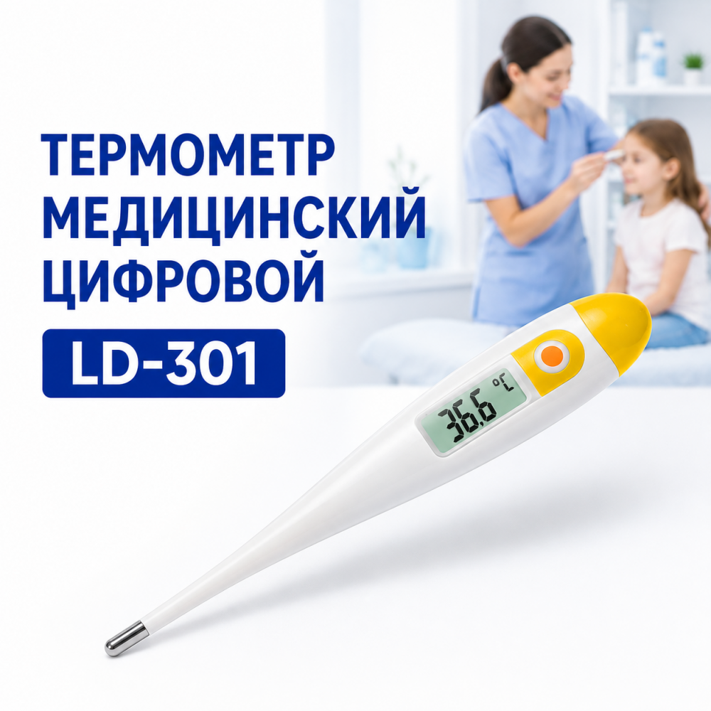 Фото Термометр медицинский цифровой LD-301 