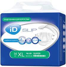 Фото Подгузники для взрослых iD Slip XL 14 шт/упак