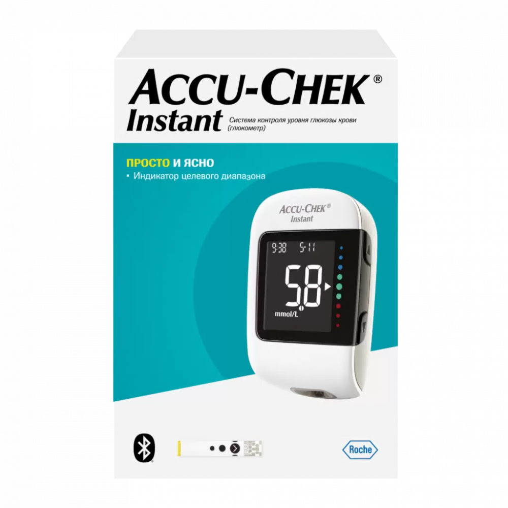 Фото Глюкометр Акку-Чек ИНСТАНТ (Accu-Chek Instant)