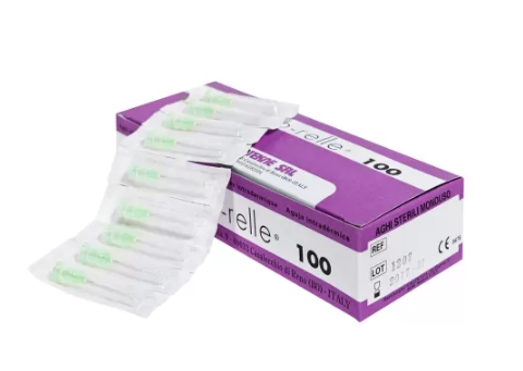 Фото Игла для мезотерапии 33G (0,20x4мм) Meso-relle 100шт/уп.,5000шт/кор.