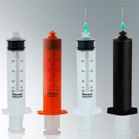 Фото Шприц 3-х компонентный PERFUSION 50мл прозрачный BB с иглой 2,0x30мм, CHIRANA, Словакия 
