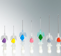 Фото Канюля CHIRAFLEX IV 14 G 2,1х45мм, с портом и крыльями, апельсин, Словакия 
