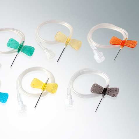 Фото Игла-бабочка CHIRAFLEX 27G	0,4мм, серый, Словакия 