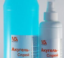 Фото Жидкость для ЭКГ "Акугель-Спрей" 0,2 кг флакон (25фл/кор.)