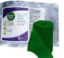 Фото Полимерный бинт INTRARICH CAST SOFT 5 см х 3.6м, полужесткий, зеленый, Корея