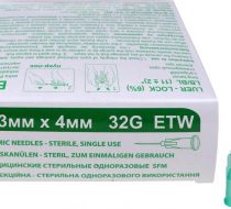 Фото Игла медицинская стерильная одноразовая G32 0,23x4 мм SFM ETW № 50