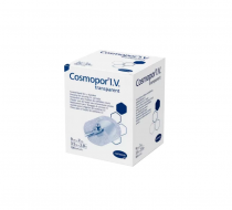 Фото Повязки самоклеющиеся для фиксации катетеров COSMOPOR I.V. Transparent  9 х 7 см (100шт/уп.) Хартманн