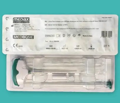 Фото Игла биопсийная для забора образцов костного мозга и костной ткани MEDBONE (MB-исполнение)