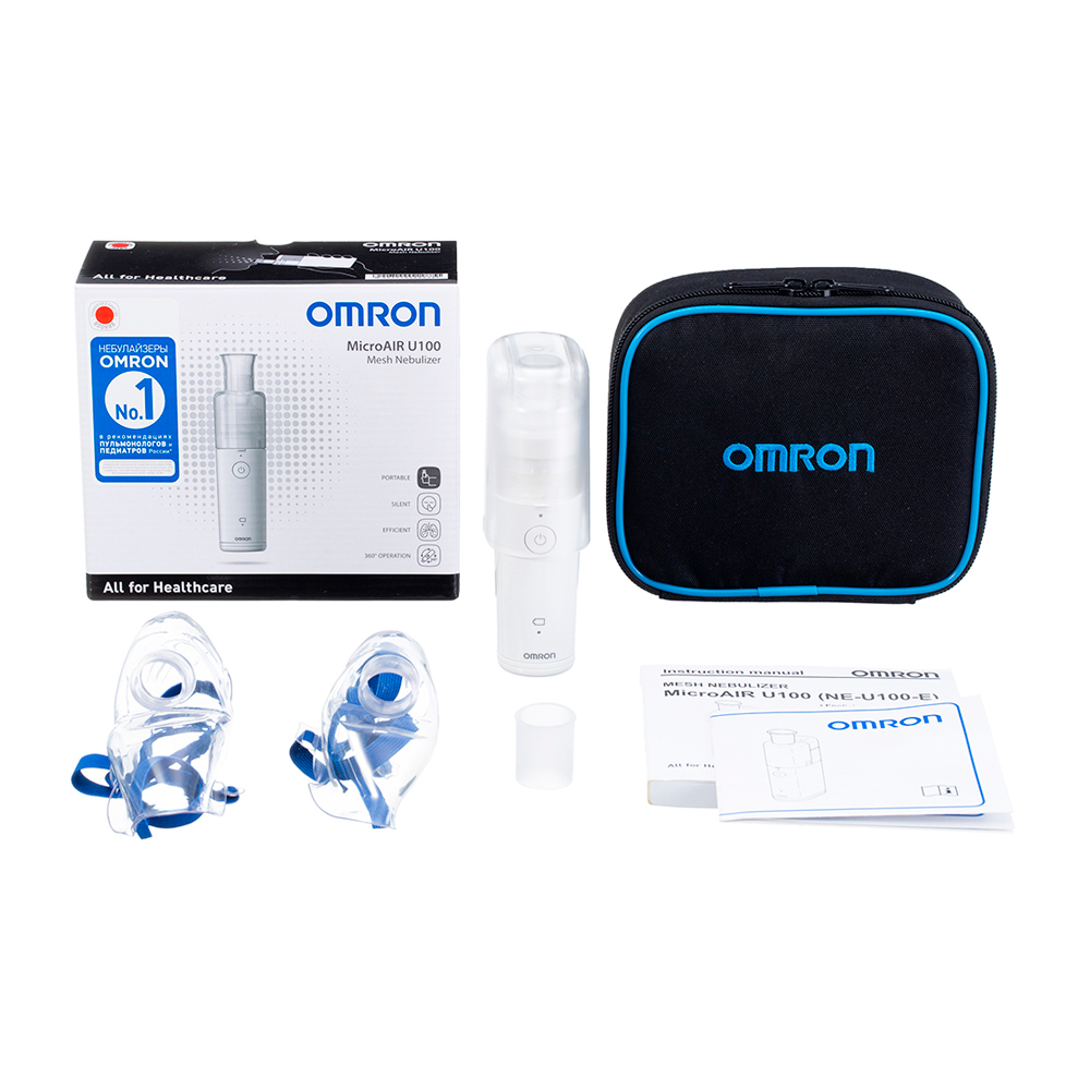 Фото Ингалятор ультразвуковой OMRON Micro AIR U1OO (NE-U 100-Е)