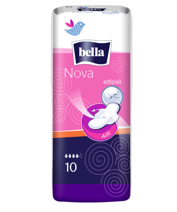 Фото Прокладки женские гигиенические впитывающие Bella Nova (10шт/уп.)