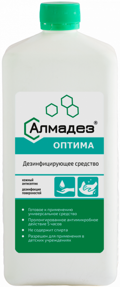 Фото Антисептик кожный Алмадез-Оптима 1л.(крышка)