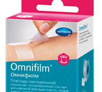 Фото Пластырь фиксирующий OMNIFIM 5см х5м, из прозрачной пленки (1шт/уп.) Хартманн