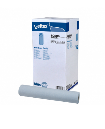 Фото Простынь медицинская бумажная "Celtex Polylux Six" 60см х 50м, цвет: синий (9рул/уп.)