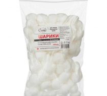 Фото Ватные шарики стерил. 50 гр. №100, Емельянъ Савостинъ