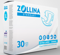 Фото Подгузники для взрослых Zollina Standart размер XL , Турция